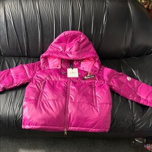 Moncler Fuchsia Hooded Jacket